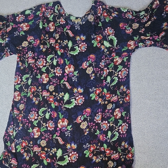 Democracy Multicolor Floral Dress Size 1X - Picture 2 of 9